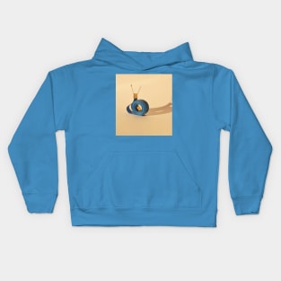 Measuring Tape Snail Kids Hoodie